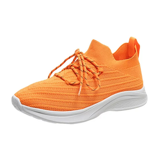 Men's Orange Sport Fashion Sneakers